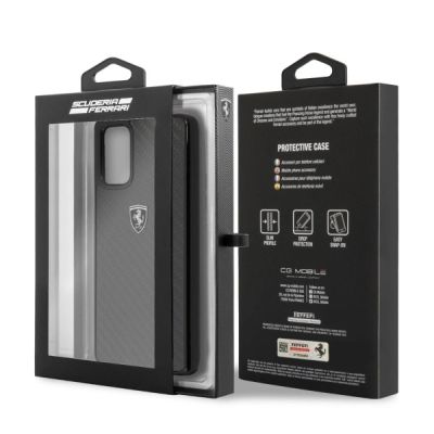 7. Ferrari Hardcase FEHCAHCS67BK S20+ G985 schwarz/schwarz Carbon Heritage