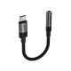 4. Acefast J12 USB-C auf 3,5-mm-Miniklinkenadapter – Schwarz