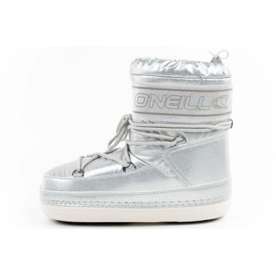 3. O'neill Damen-Schneestiefel Lisa High, silber, gefüttert, winterfest