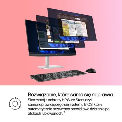 14. HP Elite Studio 8 AiO G1i Ultra 7 265 23,8" FHD 250 Nits IPS LBL AG 16 GB DDR5 5600 SSD 1 TB Intel Grafik 5MP Kamera Windows 11 Pro 3 Jahre Vor-Ort-Service