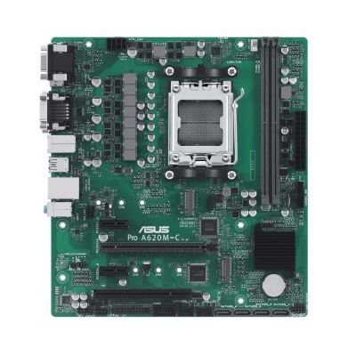 8. ASUS PRO A620M-C-CSM AMD A620 Sockel AM5 Micro-ATX
