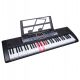 SUPRIMO 6136L – Keyboard mit Mikrofon zum Erlernen des Spielens, speziell für Kinder entwickelt