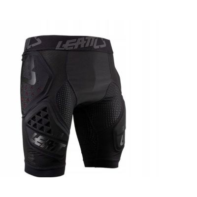 3. LEATT Impact Shorts 3DF 3.0 Schutzshorts, Größe L, Schwarz