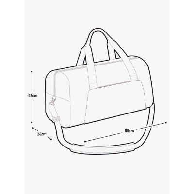 7. EVOC Weekender 40 Reisetasche in Curryrot - Schwarz