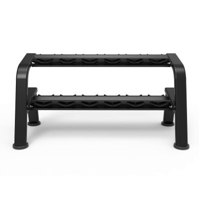 3. STR48 Doppelreihiger Hantelständer für 6 Paar, kommerziell, HMS