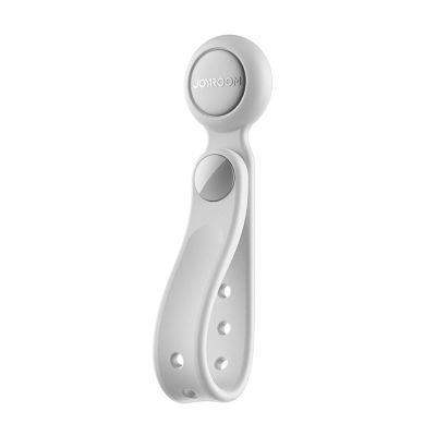 2. Joyroom JR-ZS422 Kabel-Organizer, Silikon-Kopfband mit Magnet, 6er-Set, Weiß