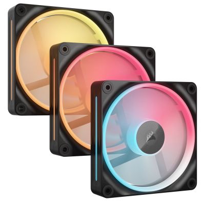 4. CORSAIR 120*120*25 LX120-R RGB iCUE Link Dreifachlüfter