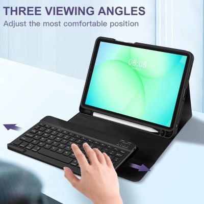 8. Tech-Protect SC Pen Hülle für Samsung Galaxy Tab A9+ / A11+ Plus 11.0 X210 / X215 / X216 / X230 / X235 / X236 - Schwarz