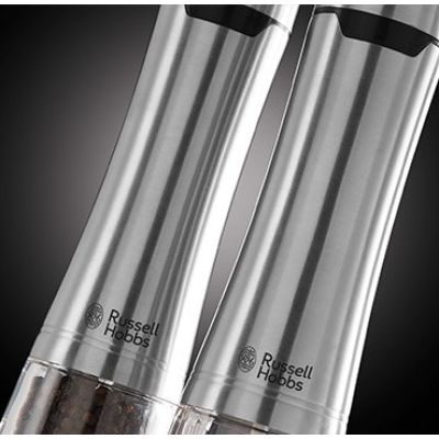3. Russell Hobbs 23460-56 Gewürzmühle Salz- und Pfeffermahlset Edelstahl