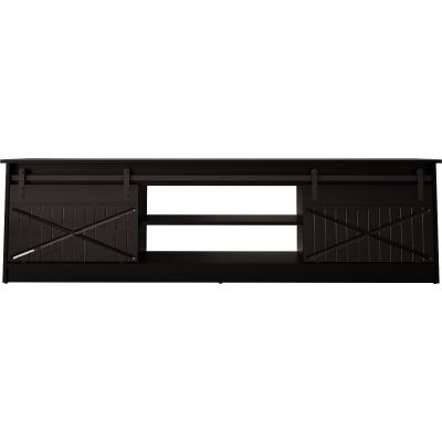TV-Schrank GRANERO 200x56,7x35 schwarz/schwarz-Kombination