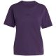 2. adidas Essentials Kleines Logo Baumwolle Lila Damen T-Shirt JY4966