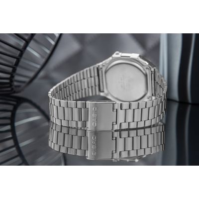 7. Herrenuhr CASIO VINTAGE A168WEM-2BEF + BOX