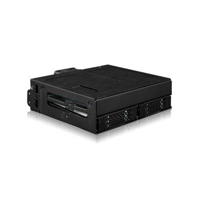 16. Icy Dock MB105VP-B Festplattengehäuse SSD-Gehäuse Schwarz
