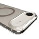 7. Puro Lite Mag TPU+PC Hülle kompatibel mit MagSafe für iPhone 17 Air - Transparent mit braunem Ring
