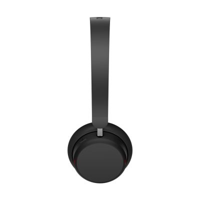 6. Lenovo ANC-Headset 6550, kabelloses Headset mit Kopfbügel, geeignet für Büro/Callcenter, USB Typ-C, Bluetooth, Schwarz