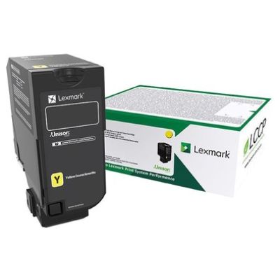 2. Lexmark 75B20Y0 Tonerkartusche, 1 Stück, Original, Gelb