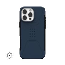 UAG Civilian Magsafe - Schutzhülle für iPhone 16 Pro Max, kompatibel mit MagSafe (Mallard)