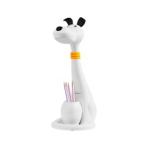 Rebel LED-Schreibtischlampe – Weißer Hund