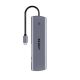 8. UNITEK D1113BGY01 Hubs und Konzentratoren 2 x USB 3.2 Gen 2 (3.1 Gen 2) Typ-C 1000 Mbit/s Grau
