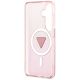 7. Guess IML Gradient Triangle MagSafe Hülle für Samsung Galaxy S26 - Pink