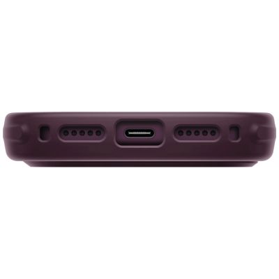 4. Uniq Veren Magclick Ladehülle für iPhone 18 Pro / 17 Pro - bordeauxrot