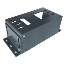 Montageplatte 15,5–24 cm, verzinkt, RAL 7016, für Antriebe von NICE, FAAC, GENIUS, BENINCA, KEY, CAME und ROGER