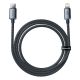 4. Baseus CAJY000201 Lightning – USB-C PD QC-Kabel 20 W 480 Mbit/s 1,2 m – Schwarz