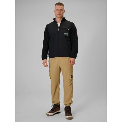 3. Herren-Fleecejacke mit Stehkragen, regulär, Größe 4F 4FRAW25TFLEM446-20S