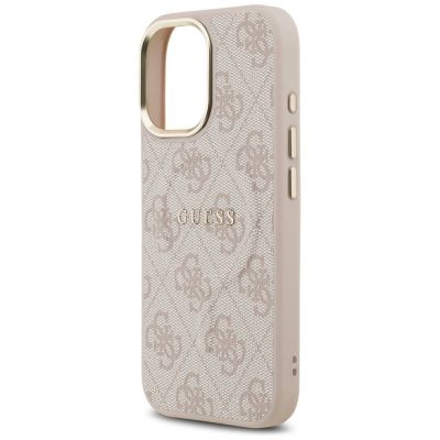 14. Guess 4G PU Classic Logo MagSafe Hülle für iPhone 17 - Pink
