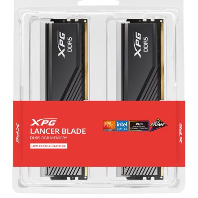 6. XPG LANCER BLADE RGB Speichermodul 64 GB 2 x 32 GB DDR5 288-Pin DIMM ECC-Korrektur