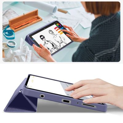 9. TechProtect SmartCase Schutzhülle für Samsung Galaxy Tab A9 / A11 8.7 X110 / X115 / X133 / X135 - Marineblau