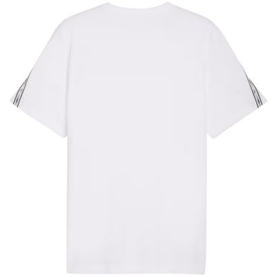 3. Puma Tape T-Shirt für Herren, weiß, 691693 02