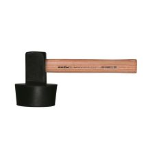 Pflasterhammer mit Gummi, 1,5 kg, L-400 mm