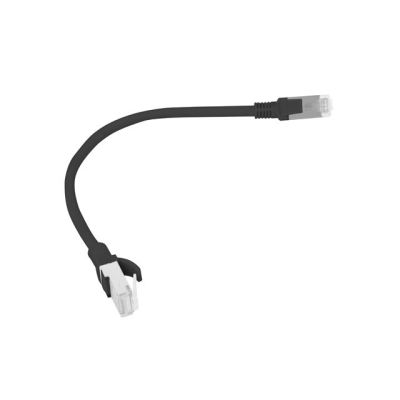 2. UTP-Patchkabel Lanberg PCU6-10CC-0025-BK (RJ45 - RJ45 ; 0,25 m; UTP; Kat. 6; schwarz)