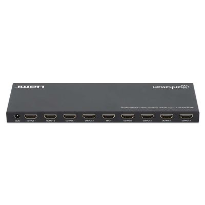 8. MANHATTAN 4K60Hz 8-Port HDMI-Splitter mit Downscaling