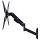 Maclean MC-784 TV-Wandhalterung (Schwenk-, Wand- und Neigefunktion; 32" - 55"; max. 20 kg)