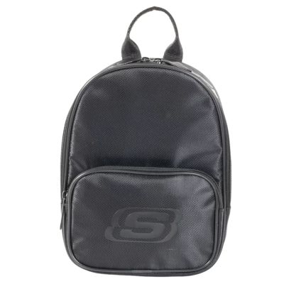 Skechers Mini-Logo-Rucksack SKCH7596-BLK Schwarz Einheitsgröße