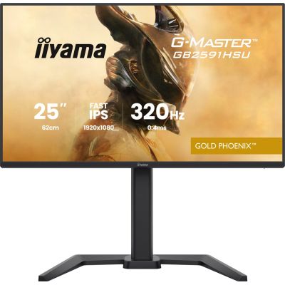 5. iiyama G-MASTER GB2591HSU-B1 Computermonitor 62,2 cm (24,5") 1920 x 1080 px Full HD LED Schwarz