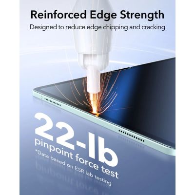 7. ESR Paper Feel Schutzglas aus gehärtetem Glas für iPad Air 13" (2024/2025/2026)