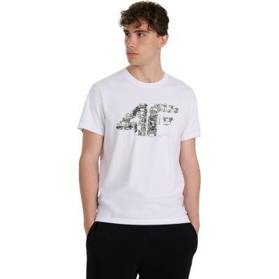 2. T-Shirt 4F M 4FWAW25TTSHM3132 10S