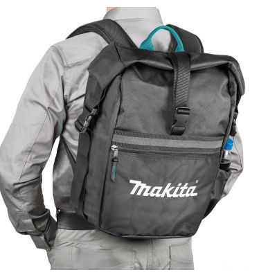 4. Makita-Rucksack mit aufrollbarer Klappe