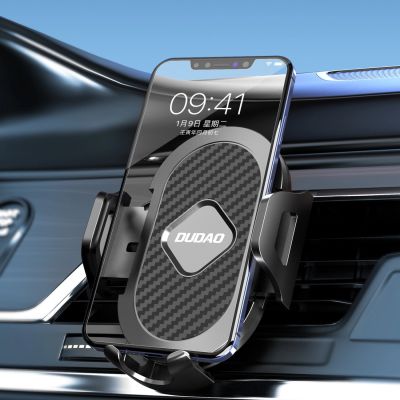 7. Dudao F2+ Smartphone-Halterung für Lüftungsschlitze, Klemme - schwarz