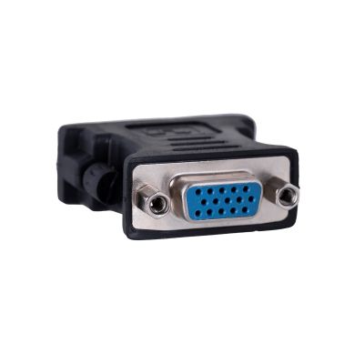 2. Lanberg AD-0012-BK Adapter (DVI-I (Dual Link) M - D-Sub (VGA) F; schwarze Farbe)