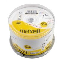 MAXELL CD-R 700 MB, 50 Stück pro Spindel, 52-fache Schreibgeschwindigkeit, 80 Minuten Brenndauer. Hochwertige Discs mit beschreibbarer und beschreibbarer Musik. Für Multimedia-Anwendungen.