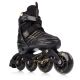 21. Meteor M 34-38 Buzzy Rollschuhe Schwarz/Gold
