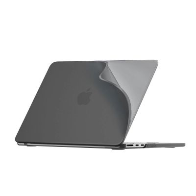2. Tech-Protect Softshell-Schutzhülle für MacBook Air 15 2023 / 2024 / 2025 / 2026 – Mattschwarz