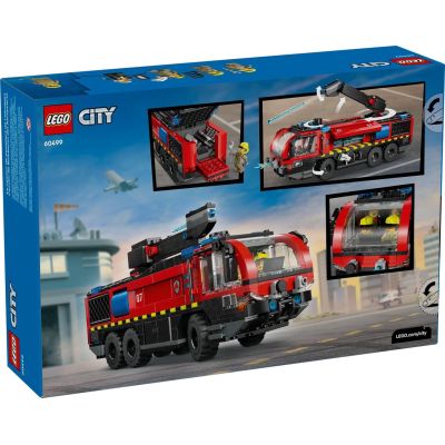 15. LEGO City 60499 Flughafen-Feuerwehrauto