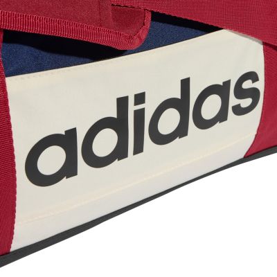 4. adidas Linear Duffel XS Tasche marineblau, rot und beige KE5544
