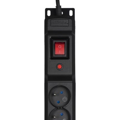3. Activejet COMBO Überspannungsschutz/12 gn/1,5 m/cz (12 x UTE; 10 A (2500 W); 1,5 m; schwarz)