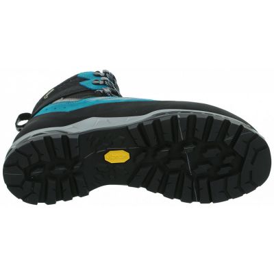 6. Lowa Cevedale II GTX Ws Damen Trekkingschuhe turkis/grau Höhenlagen (220053 6931)